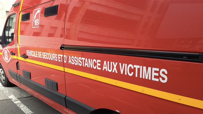 L'octogénaire est décédé dans l'ambulance des sapeurs-pompiers, sans avoir pu être transporté à l'hôpital (Illustration)