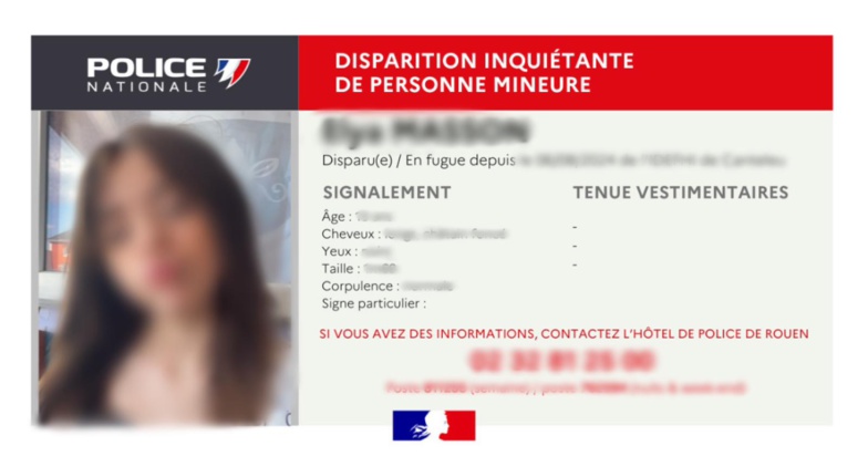  En fugue d'un foyer à Canteleu, Elya, 13 ans, retrouvée dans un train à la gare de Rouen