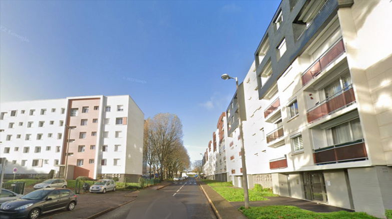 Querelle de voisins dans un immeuble de la rue Joseph-Jérôme de Lalande, à Le Grand-Quevilly - Illustration