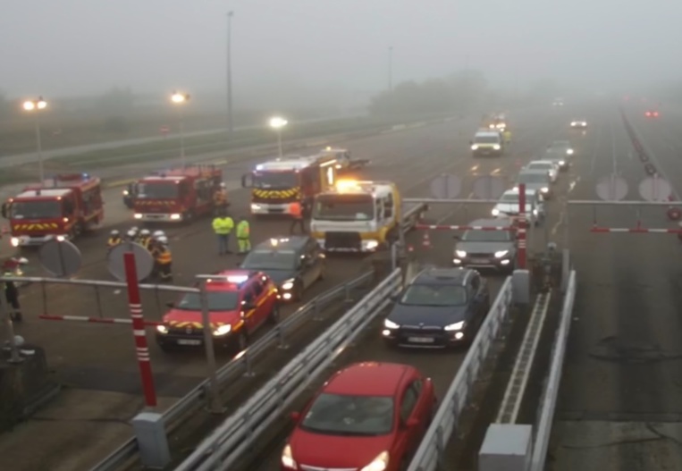 A 8 heures, les secours étaient toujours sur place