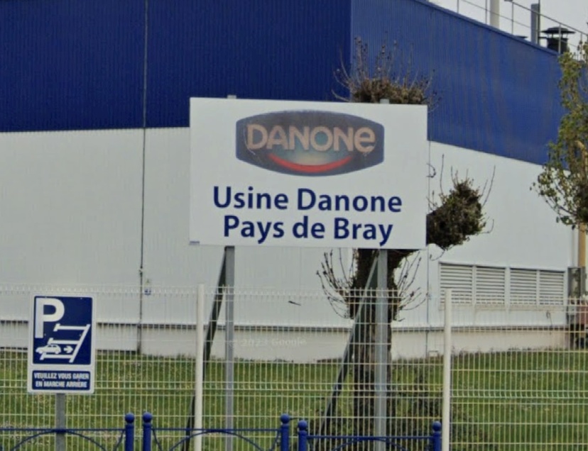 L’usine Danone à Ferrières-en-Bray