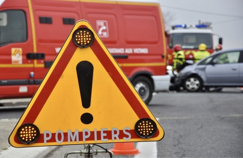 Les trous victimes ont été transportées à l’hôpital de Dieppe par les sapeurs-pompiers - illustration