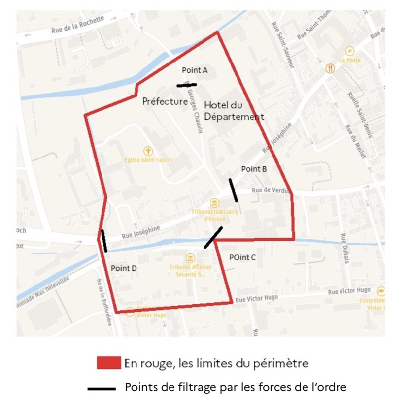 Procès de militants écologistes à Évreux : le palais de justice sous haute protection les 19 et 20 décembre 