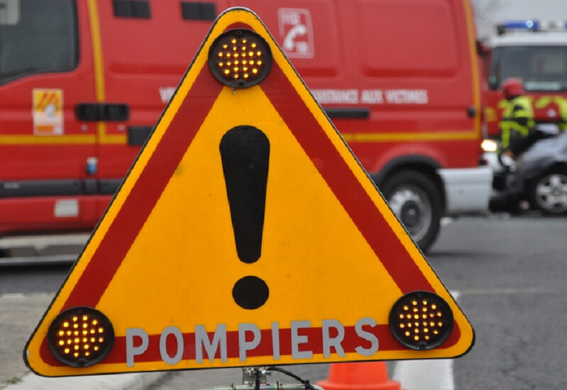 Les sapeurs-pompiers ont pris en charge trois victimes, toutes transportées vers le CHU de Rouen - Illustration