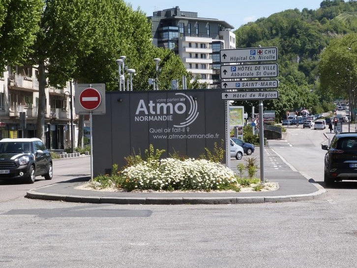 L’association ATMO Normandie dispose de plusieurs stations de mesure dans la région normande - photo ATMO Normandie