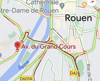 Rouen. Accident avenue du Grand-Cours : trois voitures impliquées, un blessé 