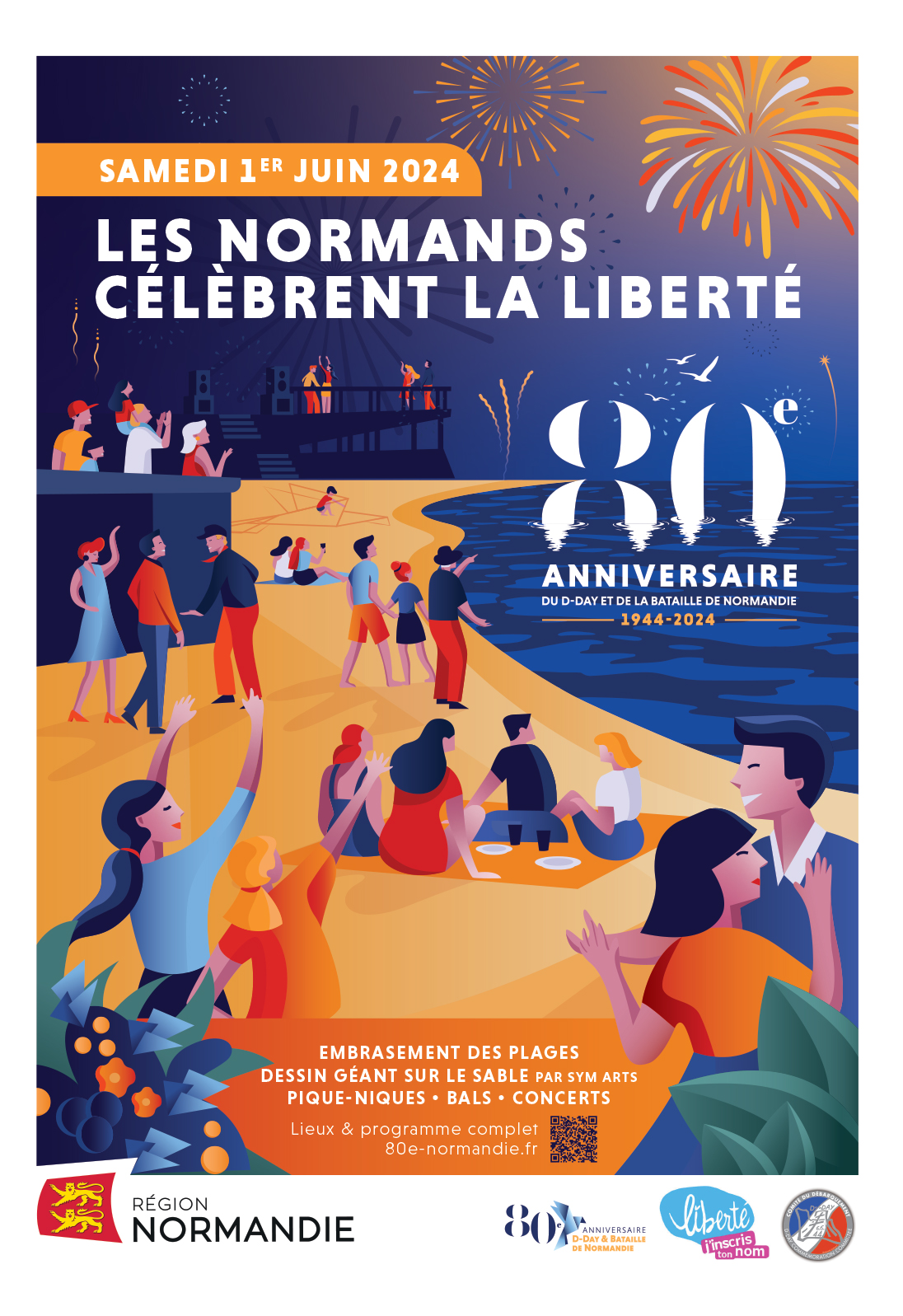 Les plages de Normandie s'embrasent ce samedi 1er juin pour le 80ᵉ anniversaire du Débarquement