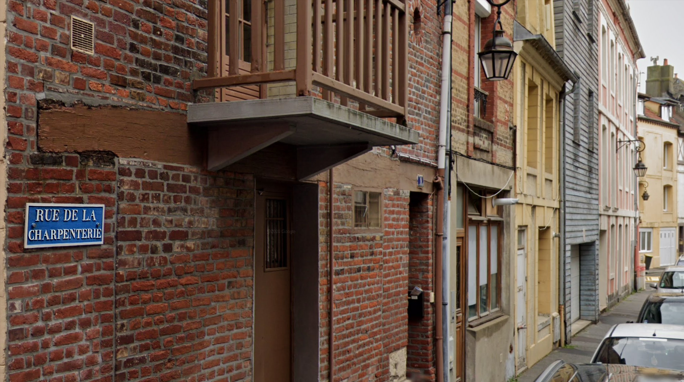 Le feu s'est déclaré dans un appartement du premier étage d'un immeubvle situé au 3 rue de la Charpenterie - Illustration © Google Maps