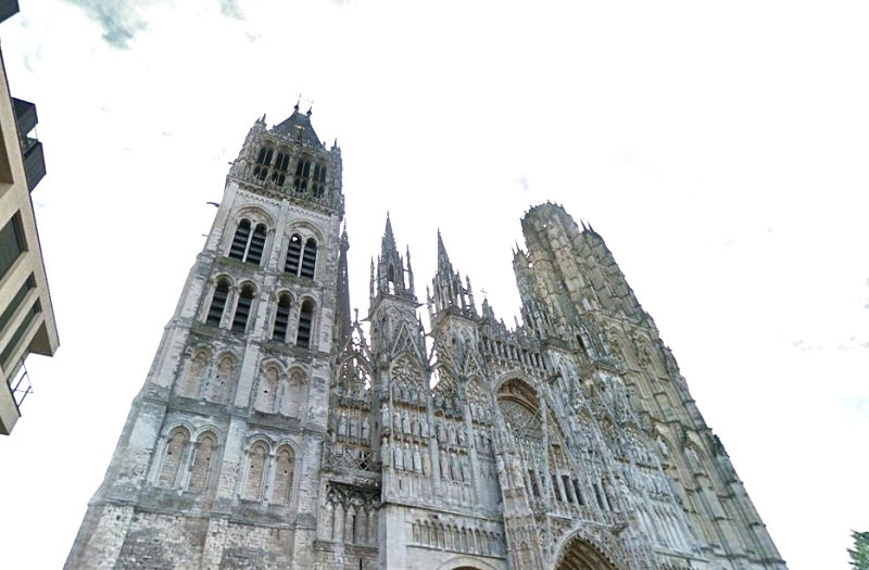 C'est la deuxième fois en moins de 48 heures que les sapeurs-pompiers sont appelés à intervenir à la cathédrale de Rouen