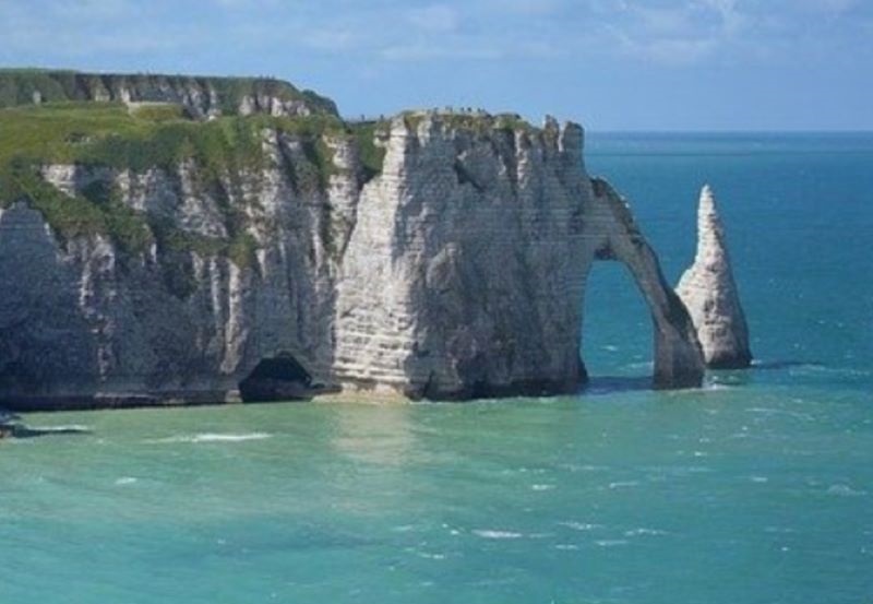 Le Trou à l'homme à Etretat - Illustration Pixabay