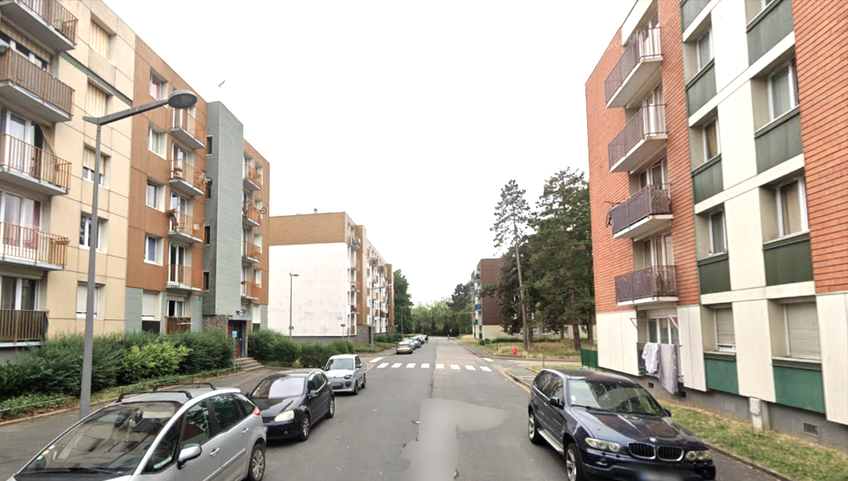 Le corps de la jeune femme a été découvert dans un appartement de la rue Newton, sur les Hauts-de-Rouen ce dimanche après-midi - Illustration