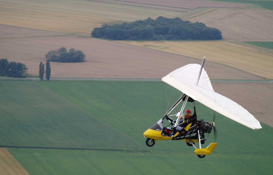 En phase d'atterrisage, le pilote de l'ULM a fait une chuite de 2 mètres envion  - Illustration iStock