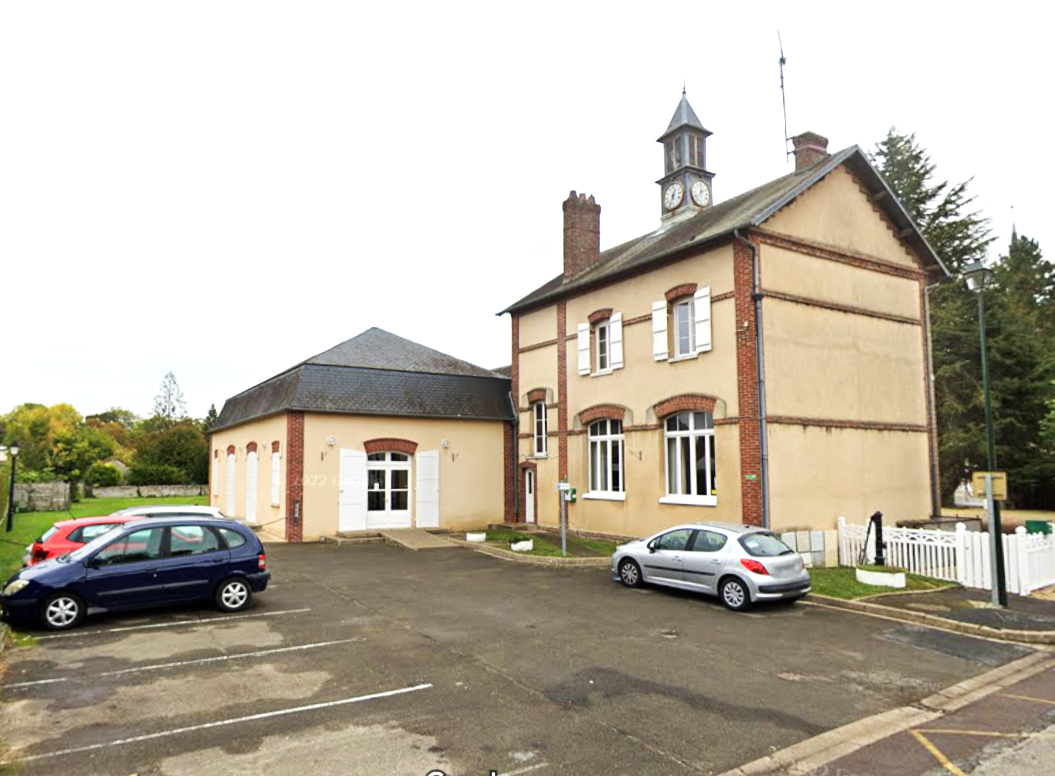 Une plaque en hommage à Georges Clemenceau sera inaugurée par le ministre des Armées, ce 11 novembre, sur la façade de la mairie de Bernouville - illustration Google Maps