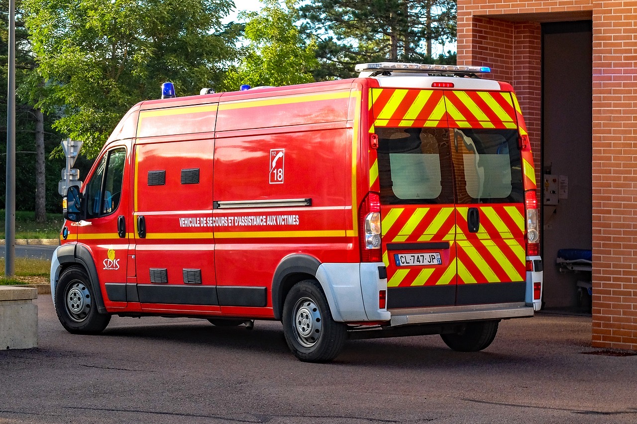 La jeune fille incommodée a été prise en charge par les sapeurs-pompiers - illustration