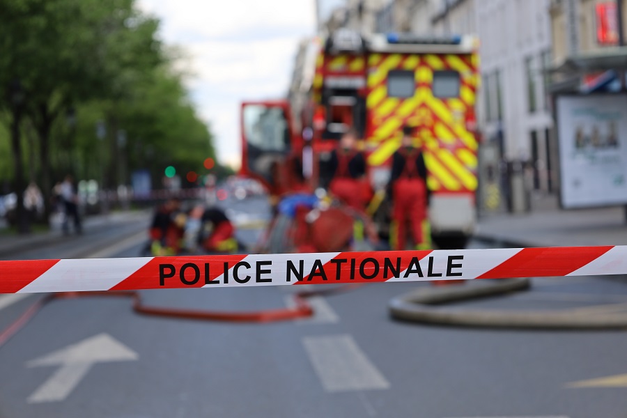 Le drame s'est produit lors d'un exercice d'entraînement des sapeurs-pompiers à proximité du pont Jeanne-d'Arc, cet après-midi à Rouine  - Illustration Adobe Stock