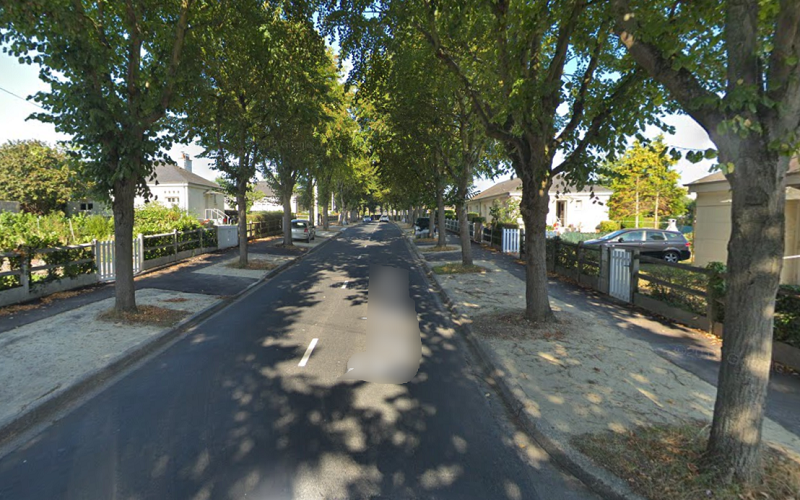 Le drame s'est déroulé dans la rue des Anémones, à Saint-Etienne-du-Rouvray, dimanche vers 7h30 du matin. La voiture des trois jeunes gens s'est encastrée dans un arbre - Illustration Google Maps