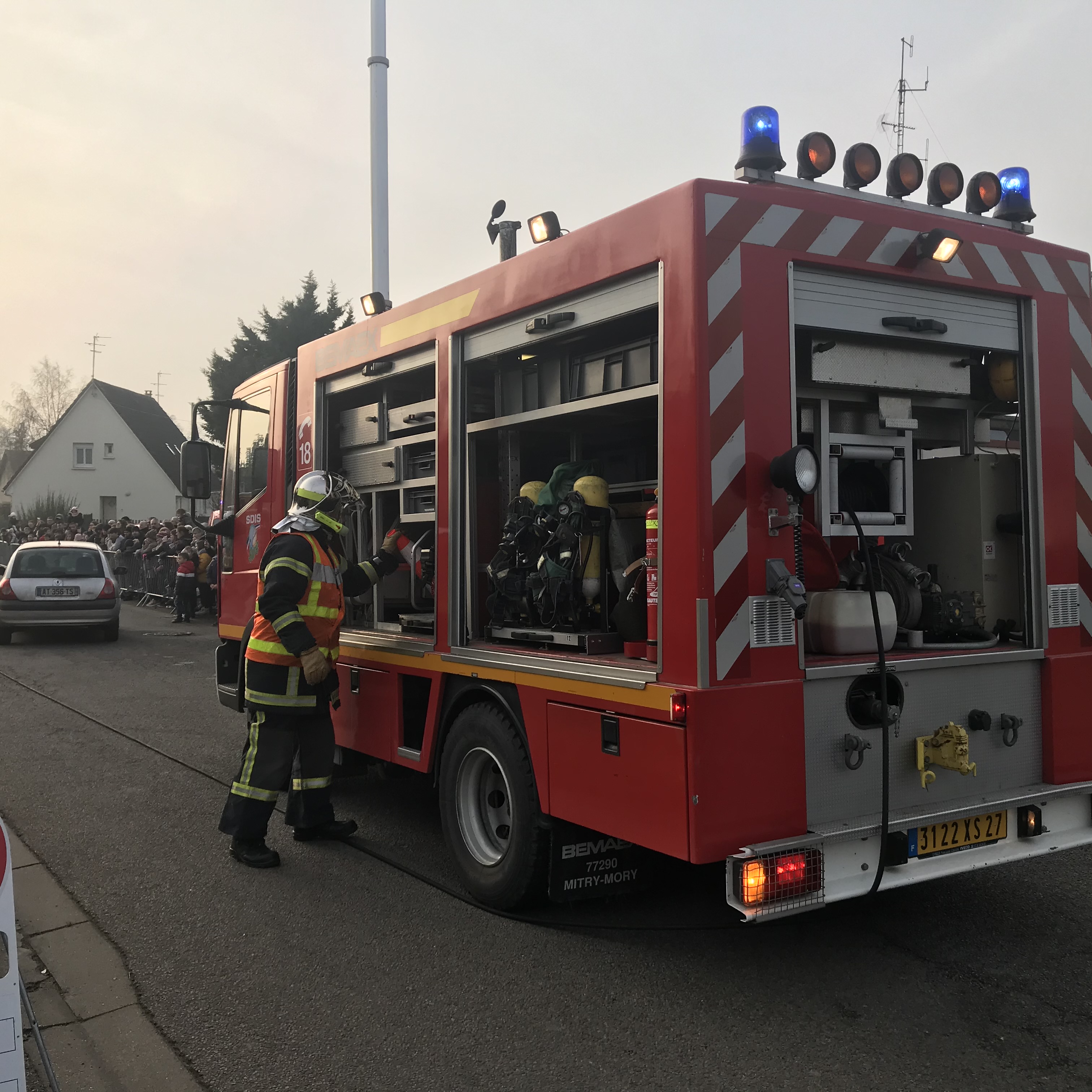 1: sapeurs-pompiers ont été mobilisés - illustration infonormandie