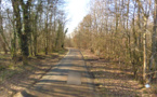 Le conducteur a perdu le contrôle de son véhicule sur cette route de campagne qui relie Villegars et Aigleville - Illustration Google Maps