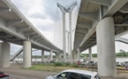 Travaux de nuit sur le pont Gustave Flaubert à Rouen : restrictions de circulation du 21 au 25 octobre 