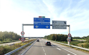  L' A29 fermée en direction du pont de Normandie la nuit du 18 au 19 septembre