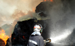 Quatre personnes incommodées par les fumées après un feu de détritus à Amfreville-la-Mi-Voie 