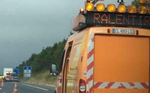 Rouen : une camionnette percute deux véhicules de la DIRNO en pleine intervention sur la SudIII 