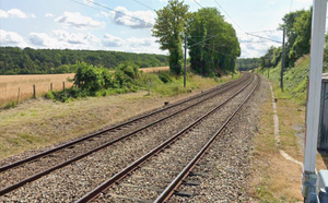 Une tractopelle tombe sur les voies entre Bueil et Evreux : le trafic SNCF interrompu dans les deux sens