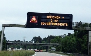 Accident sur l'A13 près de Rouen : un bouchon de 7 km observé en direction de Caen