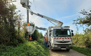 Plus de 700 abonnés privés d’électricité à Rugles, après la chute d’un câble 