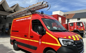 Des cheminées fragilisées par les rafales de vent à Pacy-sur-Eure, les pompiers interviennent 