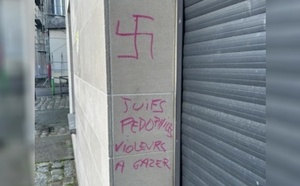 Inscriptions antisémites sur la synagogue de Rouen : le ou les auteurs activement recherchés