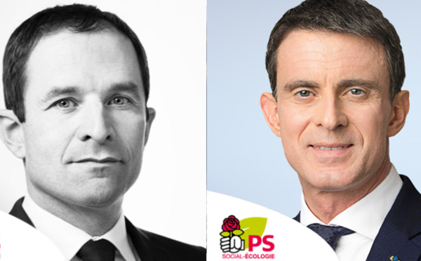 Benoit Hamon devant Manuel Valls en Seine-Maritime : le Parti socialiste attend le second tour