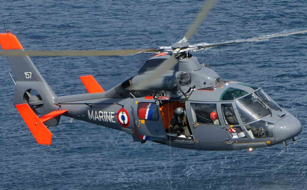Trois adolescents isolés par la marée secourus par l'hélicoptère de la Marine près de Berck-sur-Mer (62)