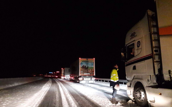 L'Eure repasse en vigilance jaune neige-verglas : le point de la circulation à 12 heures 