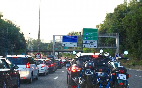 Samedi rouge dans les deux sens : 319 km de bouchons ce matin à 11 heures