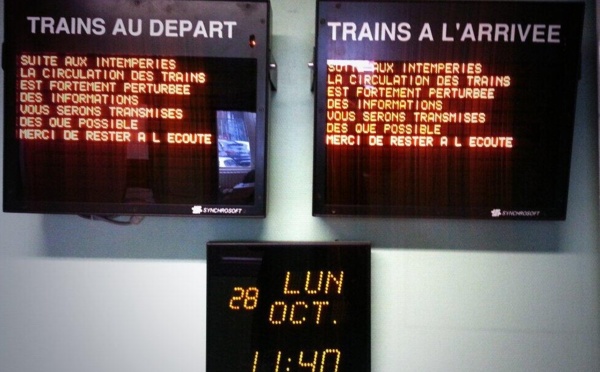 URGENT : 800 voyageurs du Rouen - Paris bloqués sous un tunnel dans l'Eure