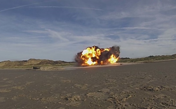 Une bombe américaine détruite dans le Pas-de-Calais