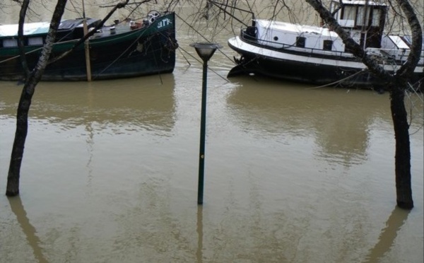 Risques de débordement de la Seine en Seine-Maritime