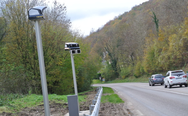 Eure : le radar tronçon est entré en service sur la D181 à la sortie de Vernon