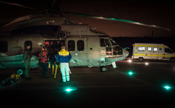 Evacuation médicale en pleine nuit au large du Havre : le passager de 86 ans évacué par hélicoptère