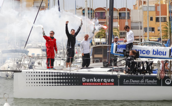 Tour de France à la voile : Courrier Dunkerque 3 tire son épingle du jeu à Gruissan  