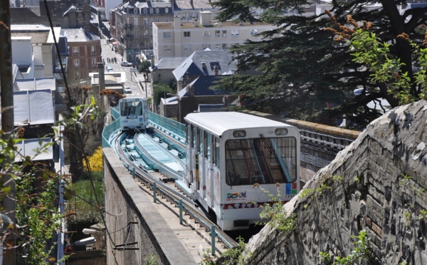 Le funiculaire du Havre fermé jusqu'au 30 août pour assurer sa maintenance