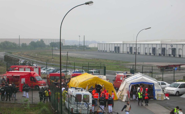 Un navire à passagers entre en collision avec un pétrolier ...pour les besoins d'un exercice 