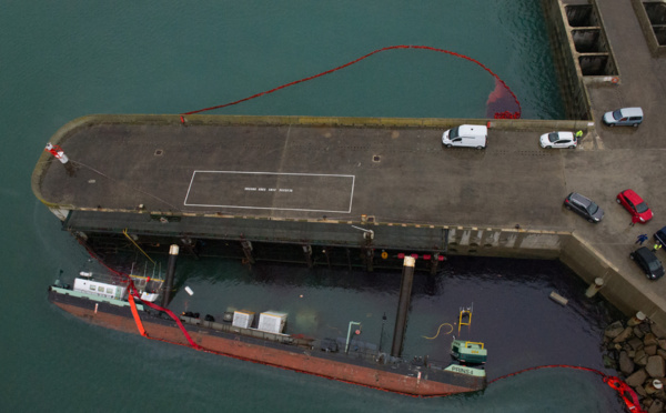 Manche : pollution dans le port de Dielette interdit d'accès ce dimanche soir