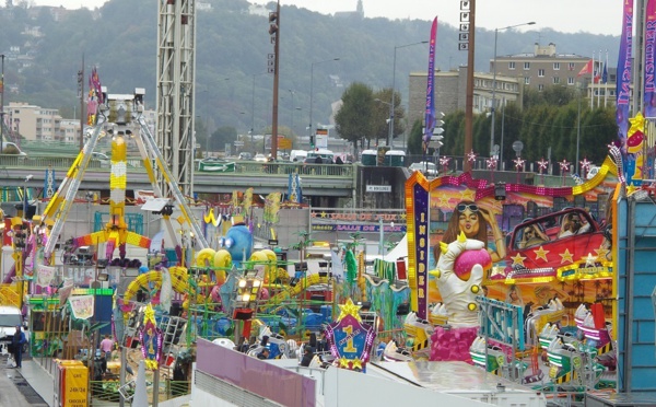 Foire Saint Romain de Rouen : agression et vol à la roulotte