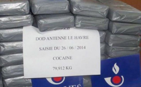 50 kg de cocaïne saisis par la douane sur le port du Havre