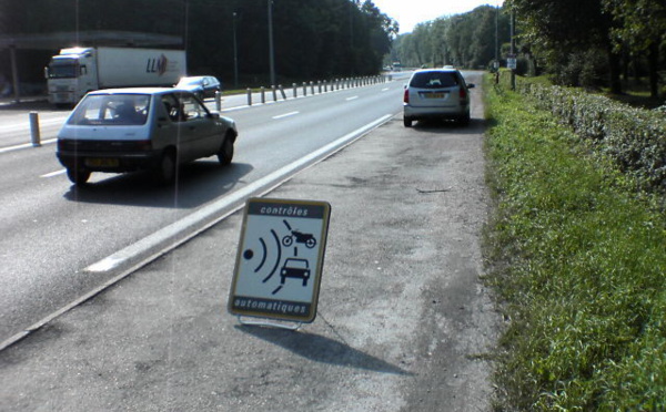 Elbeuf : 65 automobilistes flashés route de Bourghteroulde