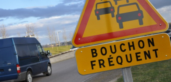 Grève des routiers : trafic perturbé près de Rouen