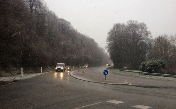 Risques de neige et de verglas cette nuit en Seine-Maritime et dans l'Eure