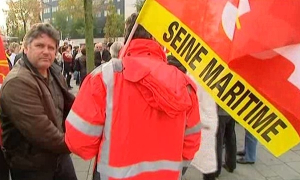 A Rouen, élus écolologistes et communistes main dans la main pour défendre l'emploi 